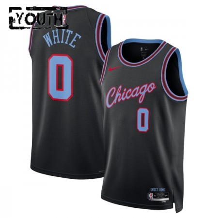 Dres Chicago Bulls Coby Black Nike 2025-26 City Edition Crno Swingman - Dječji